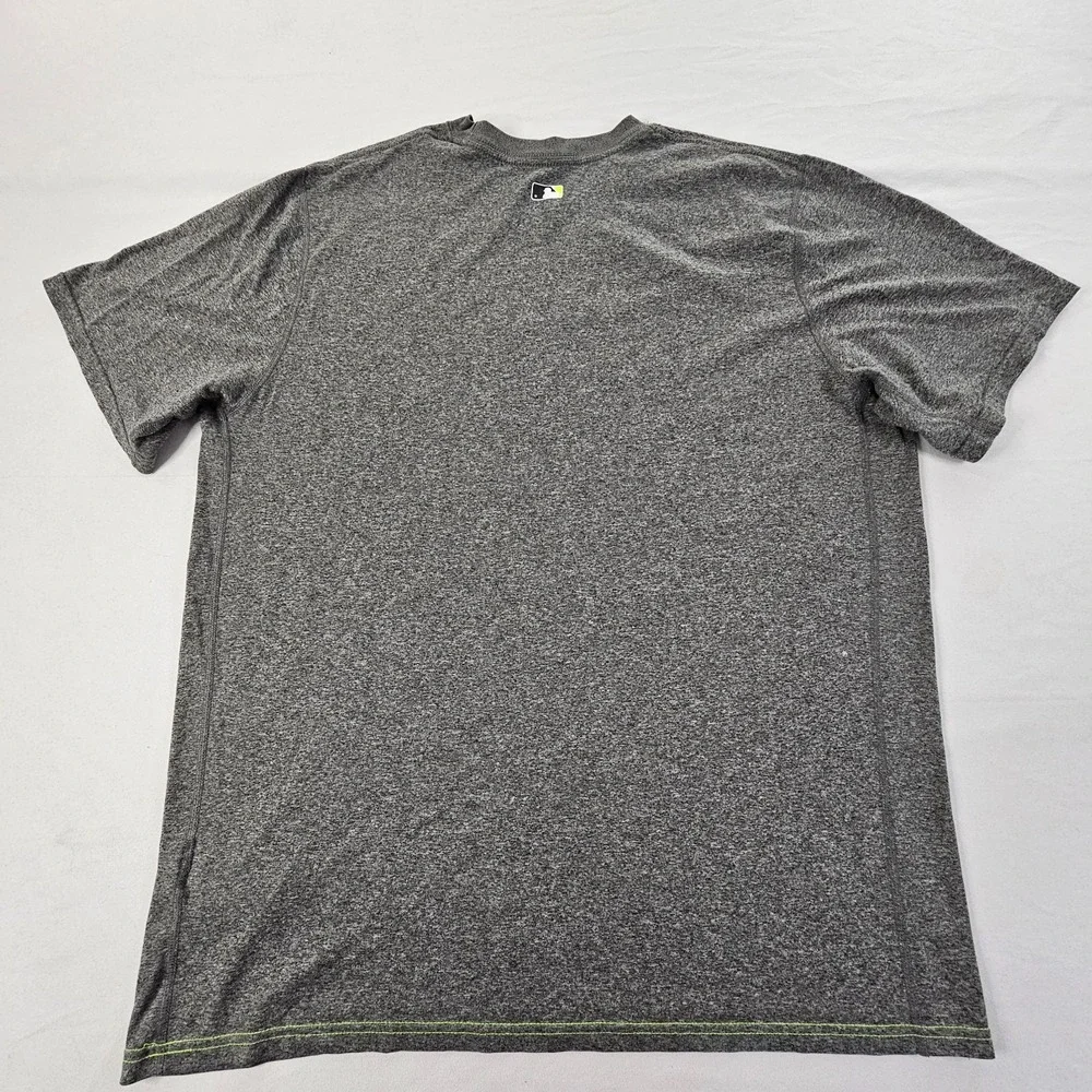Astros Baseball Nike Dri-Fit Gray Short Sleeve Performance T-Shirt Men's L